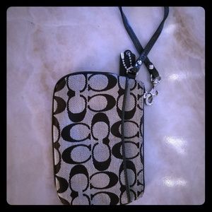Coach wristlet